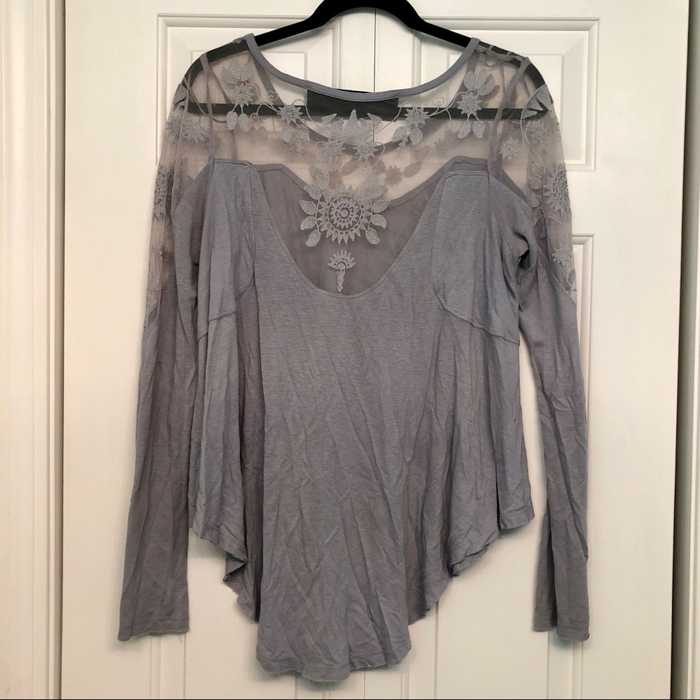 Free People Pretty Pretty Tee - Picture 2 of 7